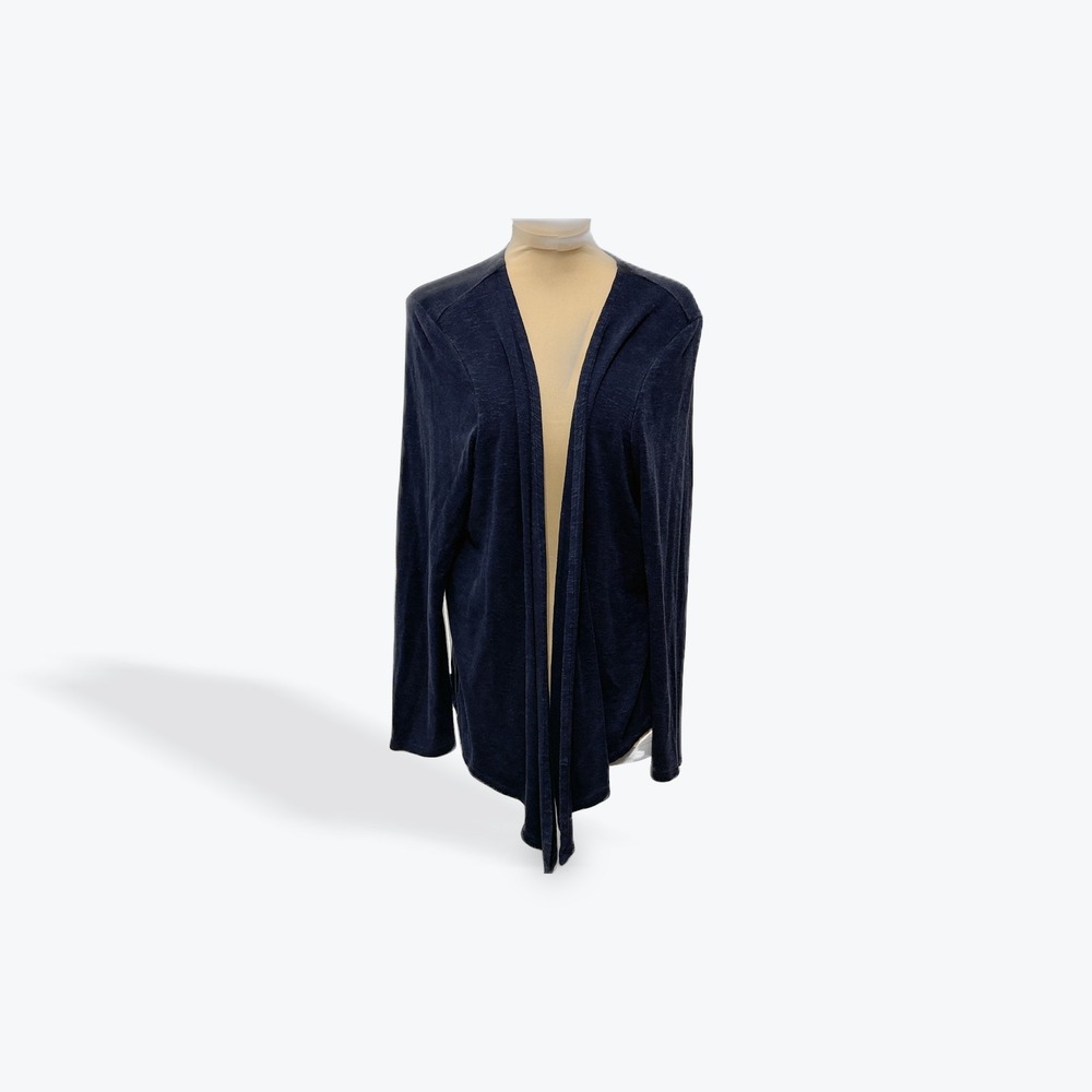 Pure Jill  Open Front‎ Cardigan Sweater Knit Duster Long Sleeve Size L